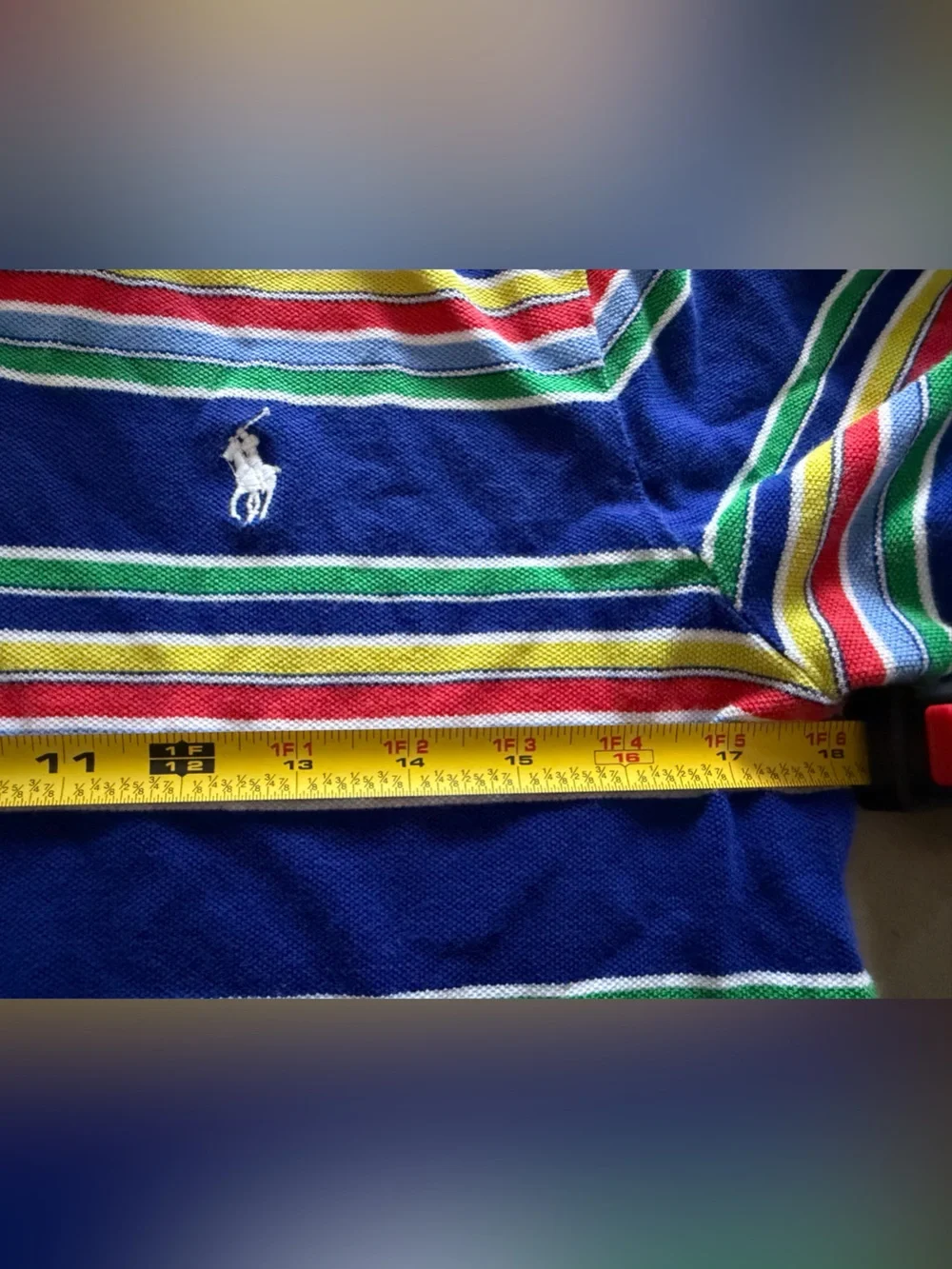 Polo Ralph Lauren Men's Striped Classic Fit Polo Shirt Small